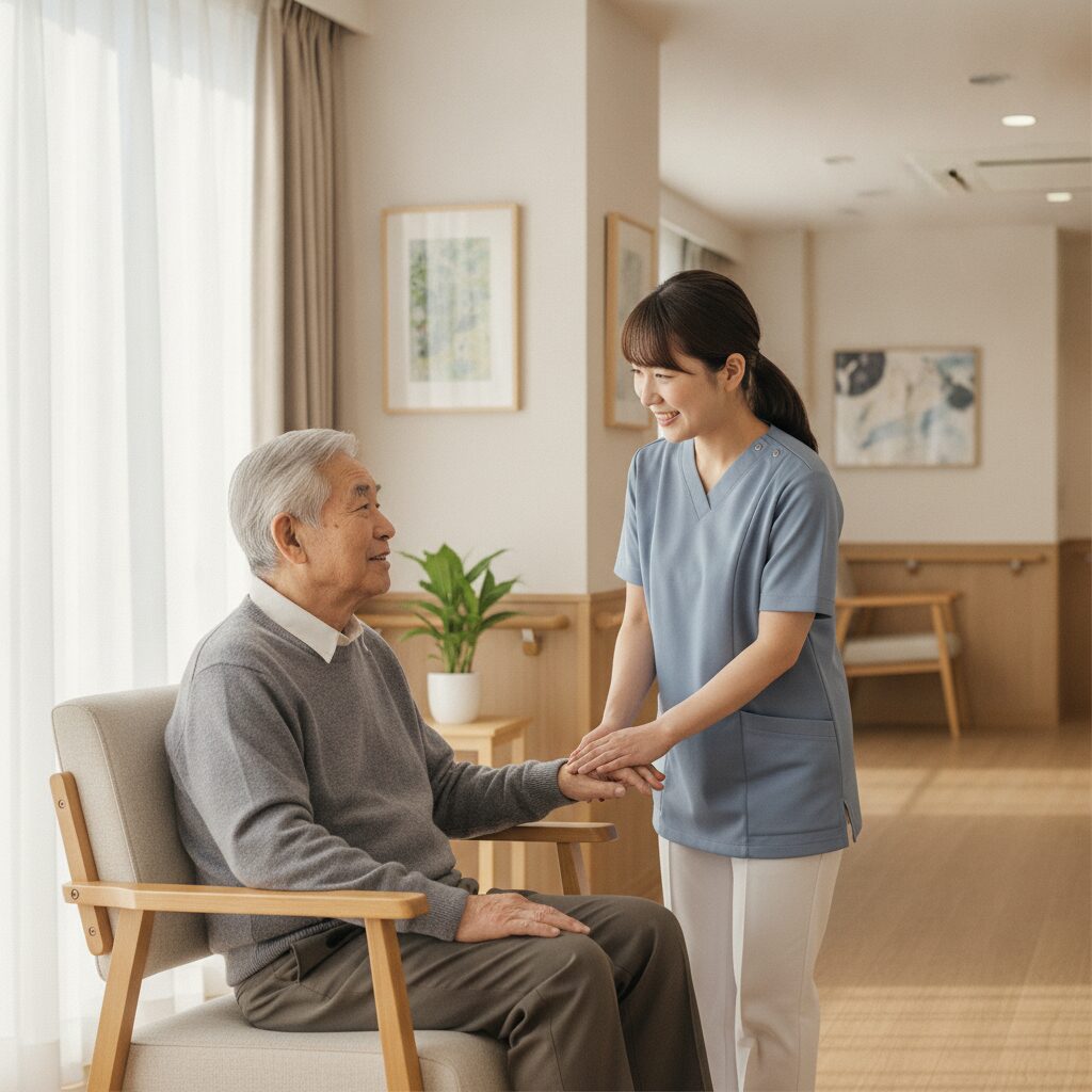 介護資格取得支援の流れ